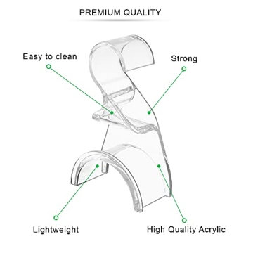 Wiosi Premium Clear Purse Hanger Set for Organization