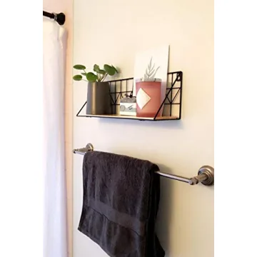 Mkono Rustic Floating Shelves Set of 2 for Beautiful Storage