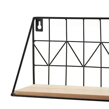 Mkono Rustic Floating Shelves Set of 2 for Beautiful Storage