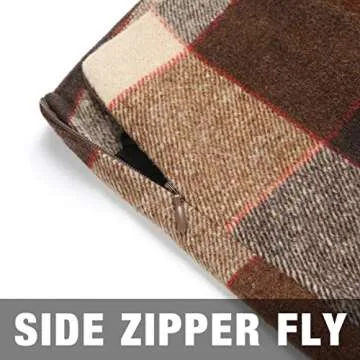 IDEALSANXUN Trendy Plaid Mini Skirt for Women