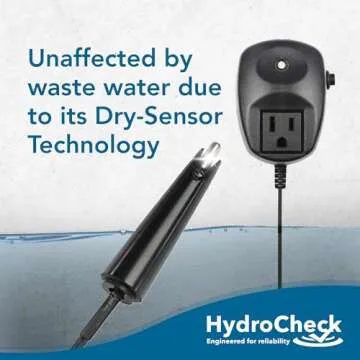 HydroCheck HC5000T Sewage Pump Switch - Effortless Installation