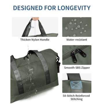 ECOHUB Personal Item Bag for Spirit Airlines - Carry On