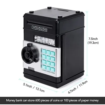 EPHVODI Electronic Piggy Bank for Kids with Password Protection