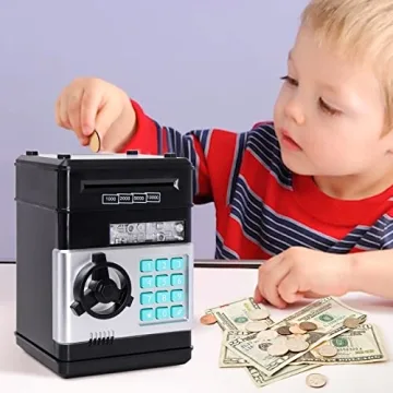 EPHVODI Electronic Piggy Bank for Kids with Password Protection