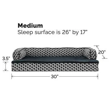 Furhaven Orthopedic Dog Bed for Large Dogs - Comfort & Style