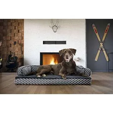 Furhaven Orthopedic Dog Bed for Large Dogs - Comfort & Style