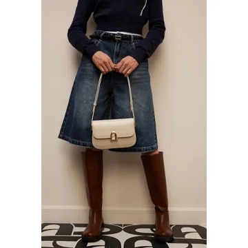 LA FESTIN Leather Shoulder Bag Women Adjustable Strap Elegant