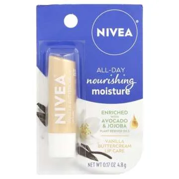 Nivea Lip Balm - Vanilla Buttercream - Soft & Smooth Hydration