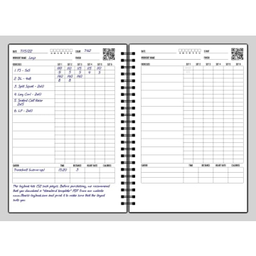 Versatile Fitness Logbook for Effective Workout Tracking