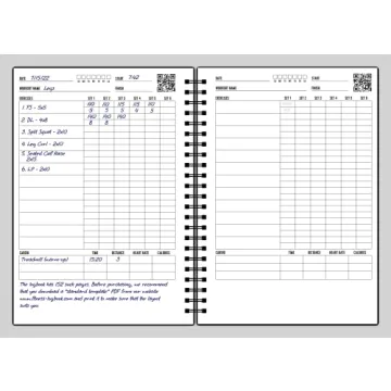 Versatile Fitness Logbook for Effective Workout Tracking