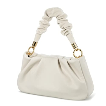 Cloud Pouch Bag Stylish Vegan Leather Handbag for Women