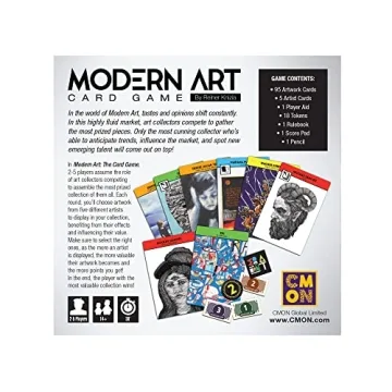 CMON Modern Art Card Game - Thrilling Family Game