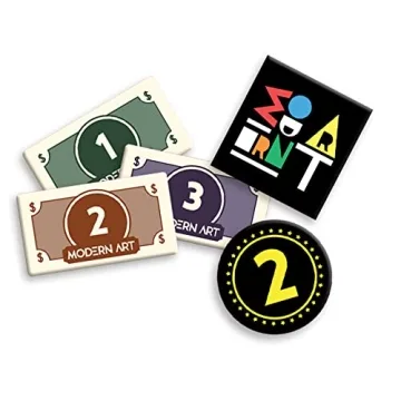 CMON Modern Art Card Game - Thrilling Family Game