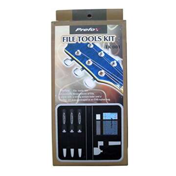 SET Nut Files Kit for Guitar Luthiers - Precision Tools