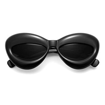 FEISEDY Inflated Lip Shape Sunglasses UV400 Protection Fashion