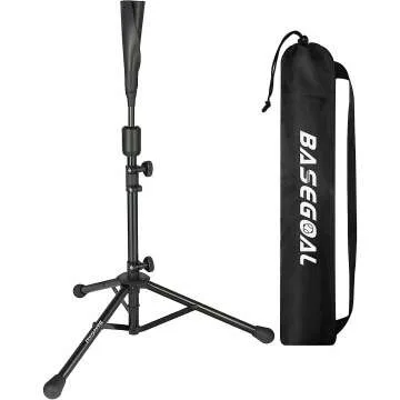 BaseGoal Portable Batting Tee for Travel & Training
