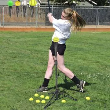BaseGoal Portable Batting Tee for Travel & Training