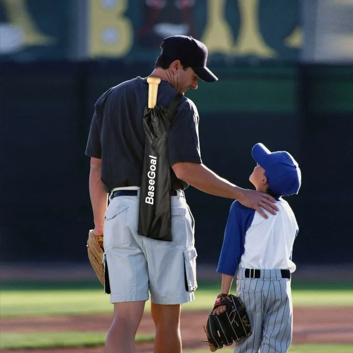 BaseGoal Portable Batting Tee for Travel & Training