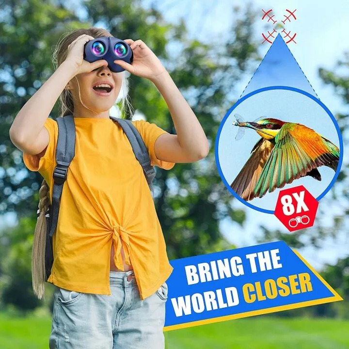 Kids' Shockproof Binoculars for Adventurers