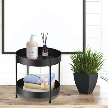Elegant 2-Tier Bathroom Countertop Organizer for Your Vanity