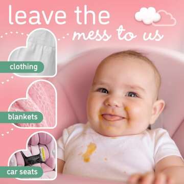 Dreft Stain Remover for Baby Clothes, Fragrance Free and Hypoallergenic Baby Stain Remover Spray Plus Travel Size Stain Treater Pen, 24 Fl Oz ( Pack of 2 + Stain Pen)