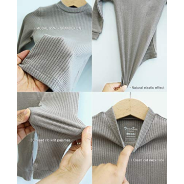 VAENAIT BABY TENCEL Modal Sleepwear Pajamas Snug Fit