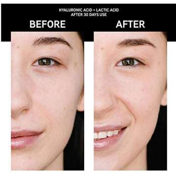 The Inkey List Face Serum And Cream Skincare Set! Hyaluronic Acid Serum And Vitamin C Cream! Antioxidant & Skin Brightening Face Cream! Hydrating Serum For Wrinkles, Dryness And Fine Lines!