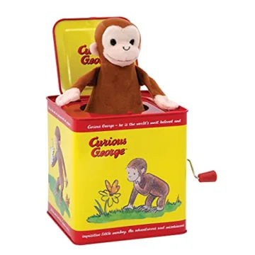 Curious George Jack in the Box Musical Toy - Durable & Fun for Toddlers