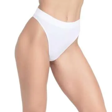 Comfortable Seamless Thong Panties for Women - 6 Pack