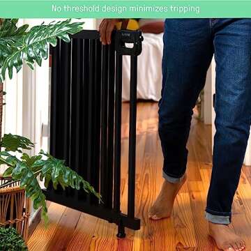 Deluxe Stairway Safety Gate - Baby & Pet Protection