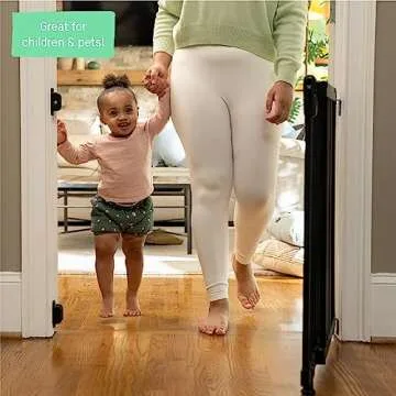 Deluxe Stairway Safety Gate - Baby & Pet Protection