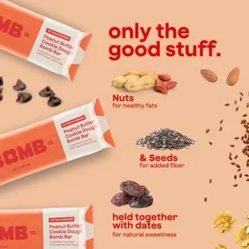 The Bomb Co. Vegan Blender Bomb Bar - Peanut Butter Treat
