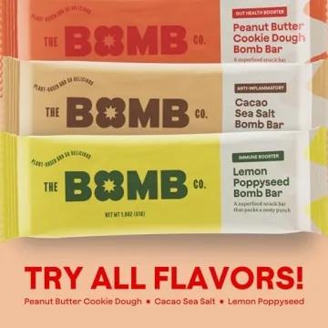 The Bomb Co. Vegan Blender Bomb Bar - Peanut Butter Treat