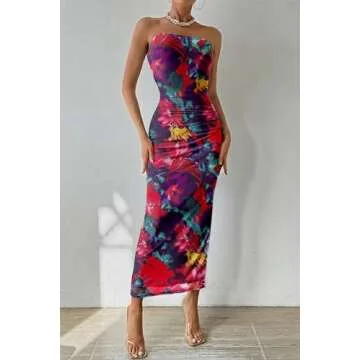 Stunning PRETTYGARDEN Strapless Maxi Dress for Summer