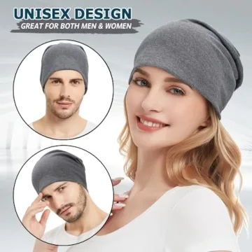 EINSKEY Cotton Slouchy Beanie for All Seasons and Styles