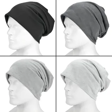 EINSKEY Cotton Slouchy Beanie for All Seasons and Styles