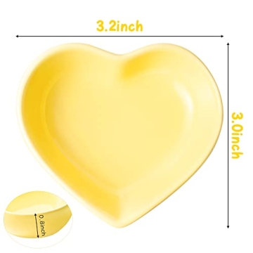 H1vojoxo Heart Ring Dishes - Charming Jewelry Display