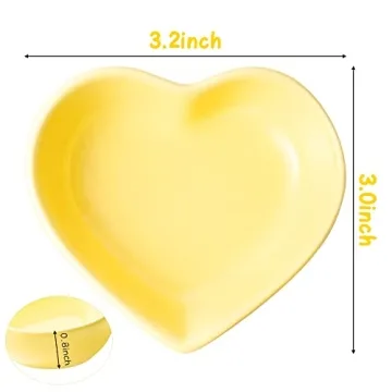 H1vojoxo Heart Ring Dishes - Charming Jewelry Display