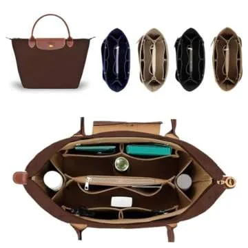 ETTP Purse Organizer Insert for Longchamp Bags