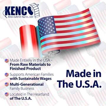 2” Circle Direct Thermal Perforated Stickers Labels for Barcodes, Address, Small Business Labeling, Inventory and Color Coding – Compatible with Zebra, Rollo, Munbyn, and More (Pink, 1 ROLL)