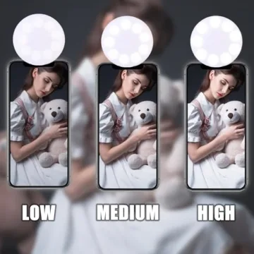 Rechargeable Selfie Light - Brighten Your Photos Anywhere