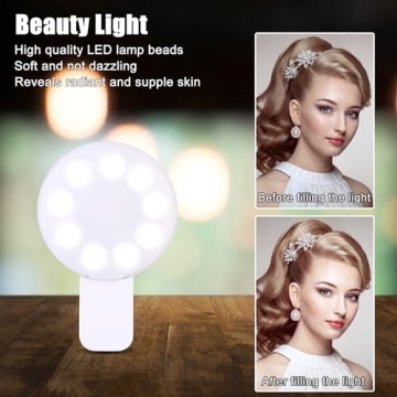 Rechargeable Selfie Light - Brighten Your Photos Anywhere