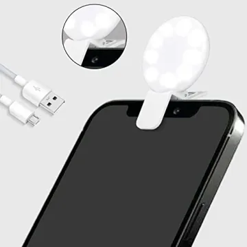 Rechargeable Selfie Light - Brighten Your Photos Anywhere