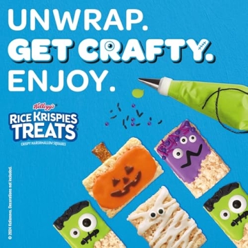 Halloween Rice Krispies Treats - 60 Mini Squares