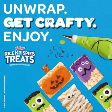Halloween Rice Krispies Treats - 60 Mini Squares