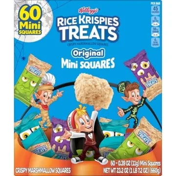 Halloween Rice Krispies Treats - 60 Mini Squares