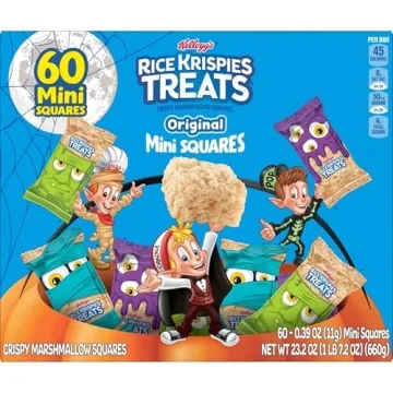 Halloween Rice Krispies Treats - 60 Mini Squares