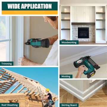 NEU MASTER 18GA Cordless Brad Nailer for DIY Projects