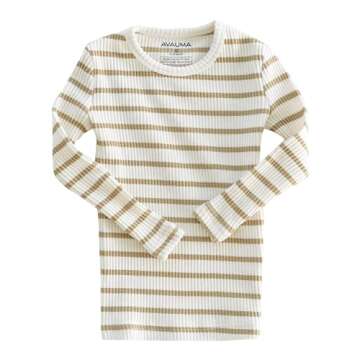 AVAUMA Baby Boys Girls Pajama Set 6M-7T Kids Cute Toddler Snug fit Pjs Cotton Sleepwear (Stripe_Must...