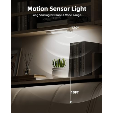 EZVALO Rechargeable LED Motion Sensor Under Cabinet Lights